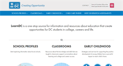 Desktop Screenshot of learndc.org